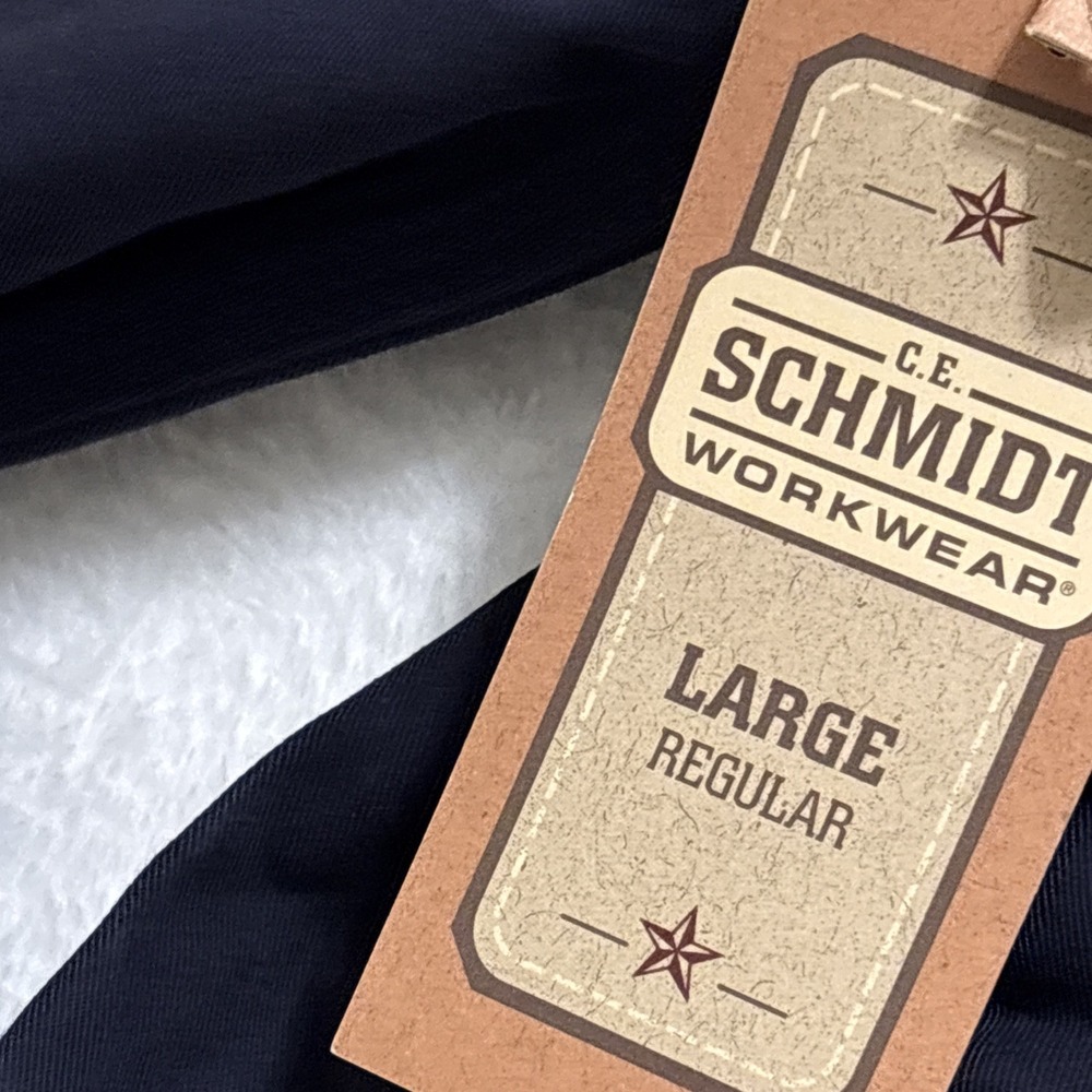C.E. Schmidt Workwear Coveralls Large Regular Navy NWT Cotton T63410NA - Picture 10 of 13